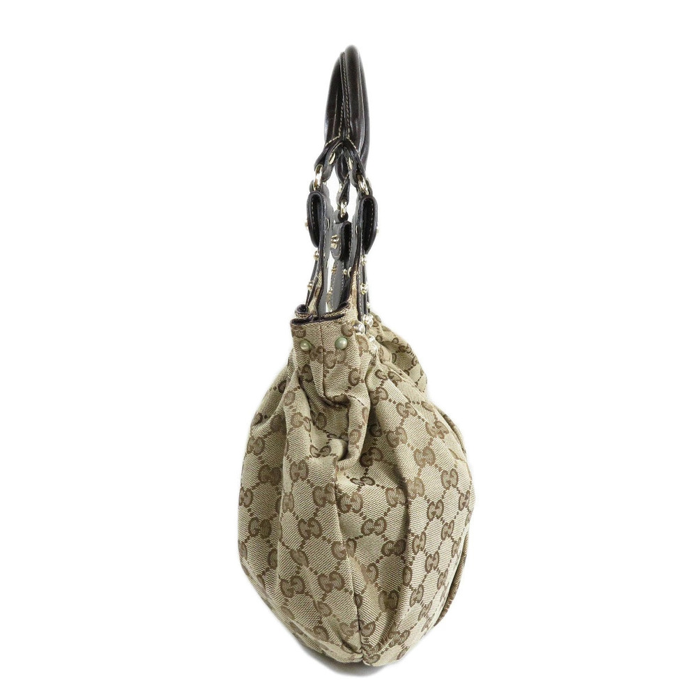 Gucci hobo bag GG Pelham leather handles canvas - Picture 3 of 11